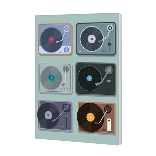 120 Page Lined Notebook – Bringing the 80’s DJ Vibe