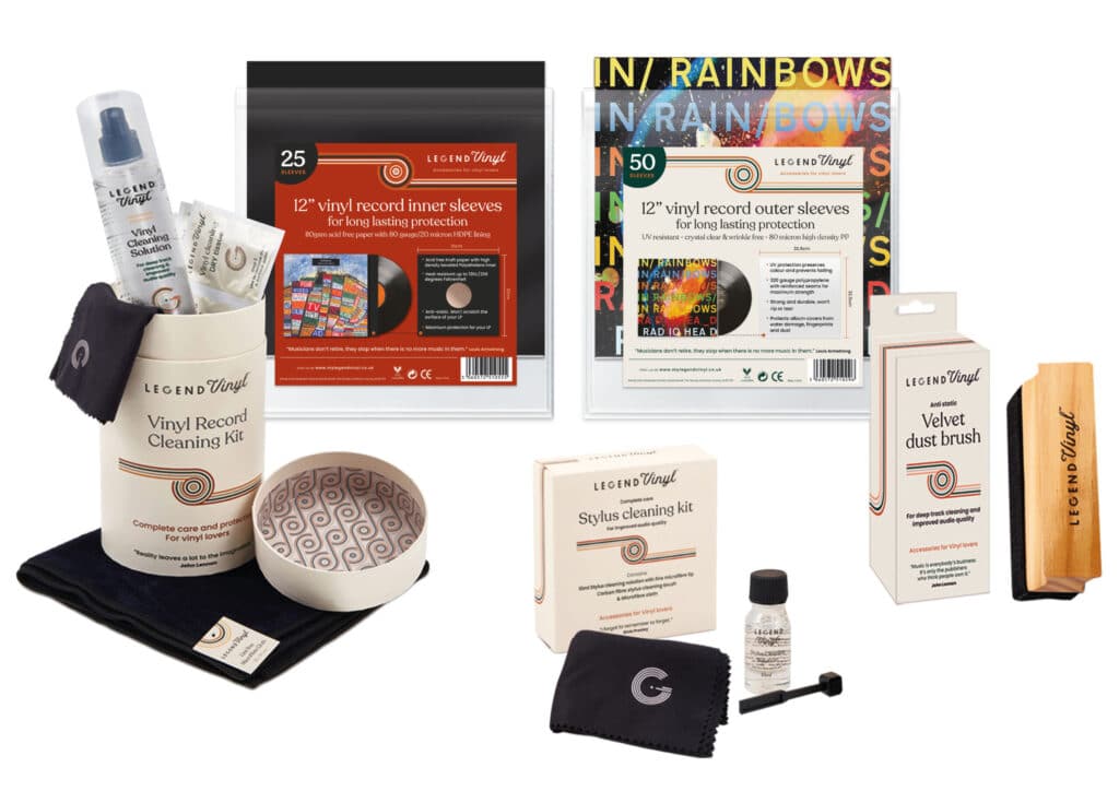 Cleaning and Protection Collector Pack — Anti-Static Protection — Legend Vinyl