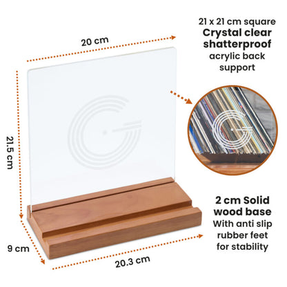 Legend Vinyl LP Display Stand “Now Playing”