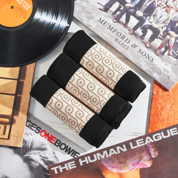 Pack of 3 Extra-large Vinyl Cleaning Microfibre Cloths