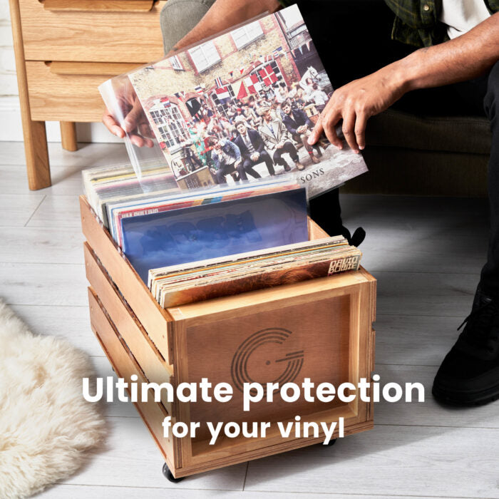 50 12″ LP Sleeves For Vinyl Records — In Use — Legend Vinyl