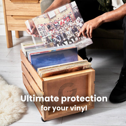 50 12″ LP Sleeves For Vinyl Records — In Use — Legend Vinyl