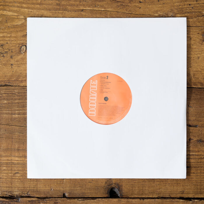 12″ Paper Inner Record Sleeves with HDPE Bag lining – Pack of 25 Sleeves – White