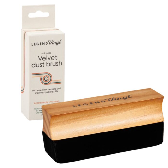 Velvet Vinyl Dust Brush — Wooden Handle | Legend Vinyl – Legend