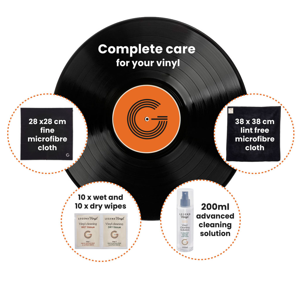 Vinyl Record Cleaning Kit Legend Vinyl