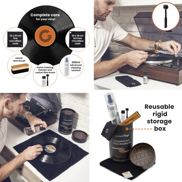 Complete Care Vinyl Cleaning Kit - Legend Vinyl