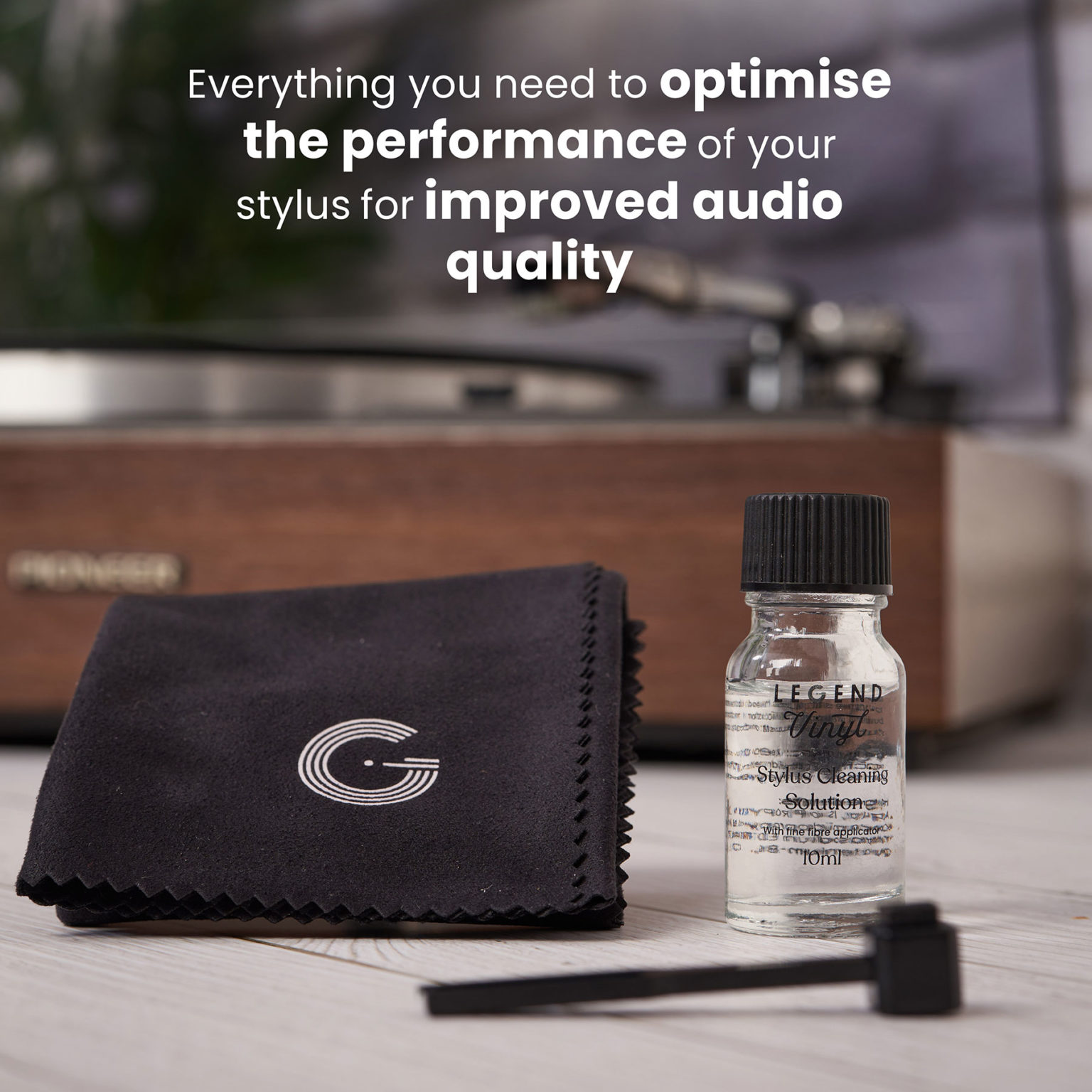 Turntable Stylus Cleaning Kit Legend Vinyl