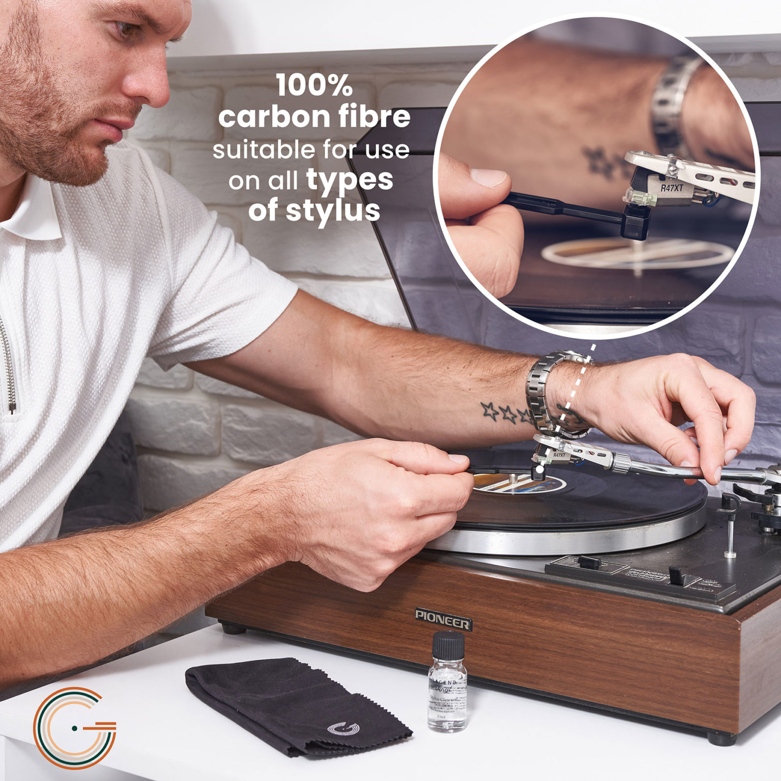 Turntable Stylus Cleaning Kit Legend Vinyl