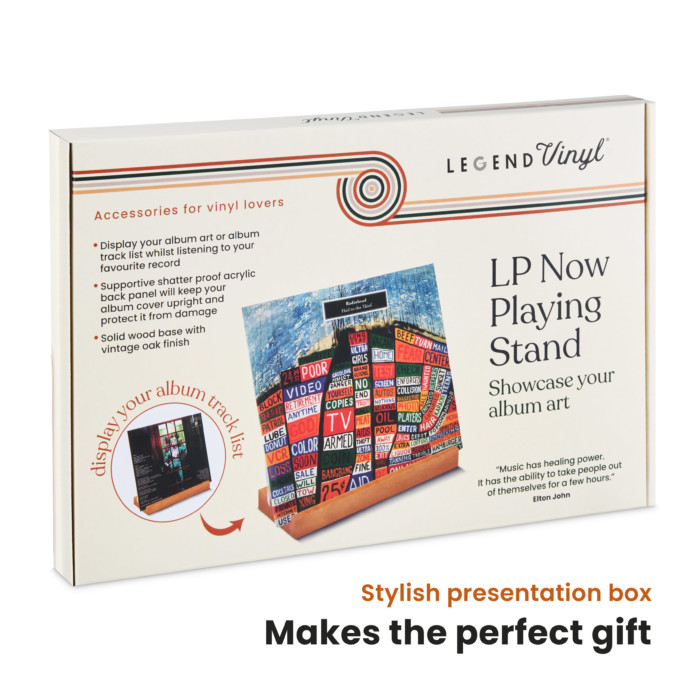 Legend Vinyl LP Display Stand "Now Playing" OFFER